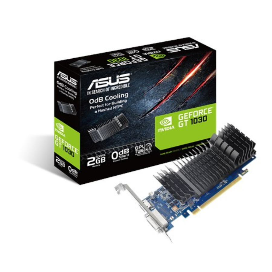 ASUS GT1030-SL-2G-BRK GRAPHICS CARD GT1030 DDD5 2GB
