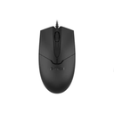 A4 TECH OP-550S BLACK SILENT CLICK 1200DPI Optical 3D USB Mouse
